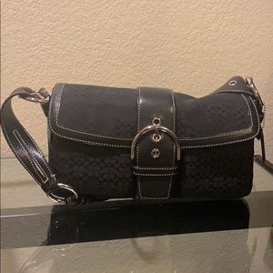 Coach Black Over shoulder Purse